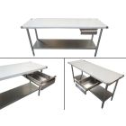 New Universal Drawer Stainless Steel With Gastronorm Tray Food Grade 150mm Deep