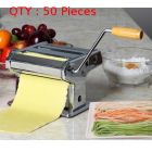 50X 150mm Home Noodle Pasta Maker Cutter Machine Manual Dough Roller