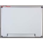 2X BRAND NEW 450X600MM SINGLE SIDE ALUMINUM FRAME MAGNETIC DRY WIPE WHITEBOARD