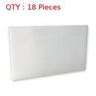 18 Heavy Duty Plastic White Pe Cutting/Chopping Board 610X1219X25mm