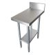 Commercial 300x700 Stainless Steel Table Food Grade Work Splashback Infill Bench 0300-7-WBB HY