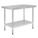 900x400 Narrow Commercial Stainless Steel Table Food Grade Work Bench 0900-4-WB HY