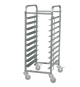 Bakery Trolley 10 Level Suits Tray Size 46X66cm & 46X33cm. Capacity 10 Or 20 Trays Respectively