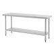 1200x400 Narrow Commercial Stainless Steel Table Food Grade Work Bench 1200-4-WB HY
