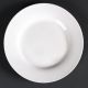 Lumina Fine China (Pack of 6) Wide Rim Round Plates 230mm CD624