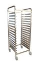 10 Level Bakery Trolley Suits Tray Size 40X60cm. Capacity 10 Trays. Deal Includes 10 Trays