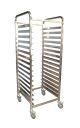 10 Level Bakery Trolley Suits Tray Size 40X60cm. Capacity 10 Trays. Deal Includes 10 Trays