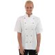 Whites Chicago Chefs Jacket Short Sleeve White XXL DL711-XXL