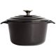 Vogue Black Round Casserole Dish 3.2Ltr GH300