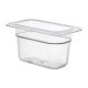 Cambro Clear Polycarbonate 1/9 Gastronorm Tray 100mm DM758