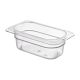 Cambro Clear Polycarbonate 1/9 Gastronorm Tray 65mm DM759