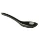 Black Melamine Spoon GF068