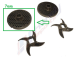 7mm Spare Cutting Plate Only For Commercial 420Kg/Hr Electric Meat Mincer