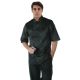 Whites Vegas Chefs Jacket Short Sleeve Black XL A439-XL