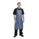 Whites Waterproof Bib Apron Blue Stripe A580