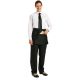 Whites Short Bistro Apron Black B131