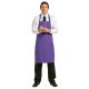 Le Chef Polycotton Bib Apron Purple B905