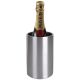 Olympia Wine Bottle Cooler Brushed Steel C386
