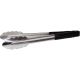 Vogue Colour Coded Black Serving Tongs CB153