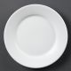 Olympia (Pack of 12) Whiteware Wide Rimmed Plates 230mm CB480