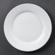 Olympia (Pack of 12) Whiteware Wide Rimmed Plates 250mm CB481