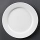 Olympia (Pack of 6) Whiteware Wide Rimmed Plates 280mm CB482
