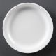 Olympia (Pack of 12) Whiteware Narrow Rimmed Plates 150mm CB486