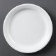 Olympia (Pack of 12) Whiteware Narrow Rimmed Plates 180mm CB487