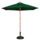 Bolero Round Outdoor Umbrella 2.5m Diameter Green