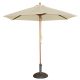 Bolero Round Cream Outdoor Umbrella 2.52m high CB516