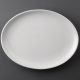 Athena Hotelware (Pack of 12) Oval Coupe Plates 254x 178mm CC211