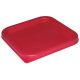 Vogue Red Square Lid Small CF040