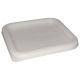 Vogue White Square Lid Large CF051