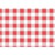 Red Gingham Greaseproof Paper 190x310mm CL658