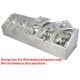 Commercial Stainless Steel Bain Marie Bench Top Gn Tray Condiment Holder 7X1/6