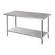 Vogue Premium Stainless Steel Prep Table 1500mm DA330