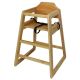 Bolero Wooden Highchair Natural Finish DL900
