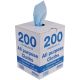 Jantex(Pack of 200)Antibacterial All Purpose Cloth Blue DN843