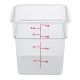 Cambro Square Polycarbonate Food Storage Container 3.8 Litre DT196