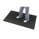 Rubber Black Anti-Fatigue Mat DP206