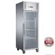 Fed-X S/S Full Glass Door Upright Fridge XURC600G1V