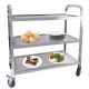 3 Tier Stainless Steel Serving Utility Cart