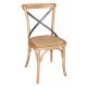 Bolero (Pack of 2) Natural Wooden Dining Chairs with Backrest GG656