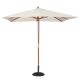 Bolero Square Outdoor Umbrella 2.5m Cream