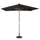 Bolero Square Outdoor Umbrella 2.5m Black