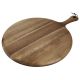 Olympia Acacia Handled Wooden Board Round 330mm GM308