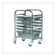 6 Level Gastronorm (Gn Pan) Trolley Suits Gn 1/1 Gn 2/3 Gn 1/2 And Gn 1/3. Capacity 6 Gn 1/1