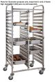 Double 15 Level Gastronorm Gn Trolley Suits Gn 1/1 Gn 2/3 Gn 1/2 Gn 1/3. Capacity 30 Gn 1/1