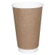 Fiesta(Pack of 25)Takeaway Coffee Cups Double Wall Kraft 225ml x25 GP436