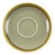 Olympia Kiln (Pack of 6) Cappuccino Saucer Moss 160mm GP481